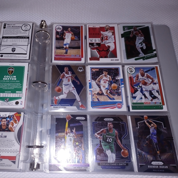 NBA Basketball Cards Binder π NBA Basketball Trading Cards Collection Lot π₯ - Picture 7 of 11